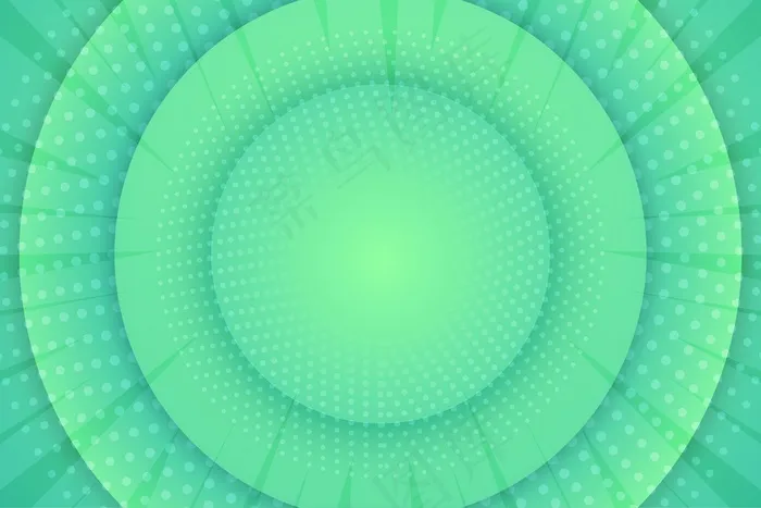 抽象半色调背景圆形绿色eps,ai矢量模版下载