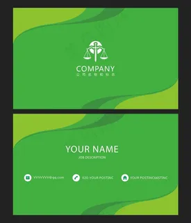 时尚大气创意名片设计