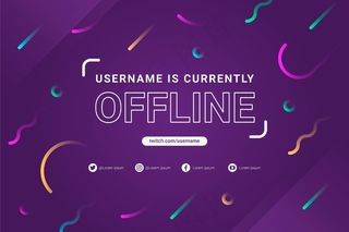 离线抽搐横幅banner模板