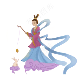 中秋嫦娥元素设计