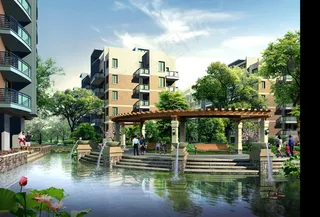 园林建筑效果图