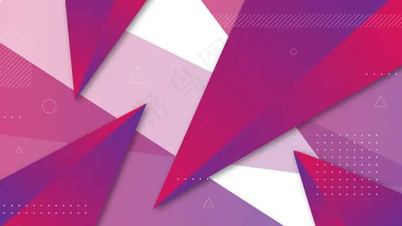 带有阴影三角形元素的抽象背景。