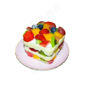 新鲜水果蛋糕
