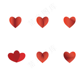 七夕情人节爱心