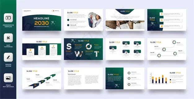 现代企业演示模板集