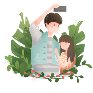 七夕情人节情侣