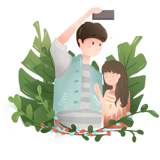 七夕情人节情侣