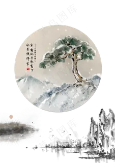 寒露松树树木 寒露松树树木