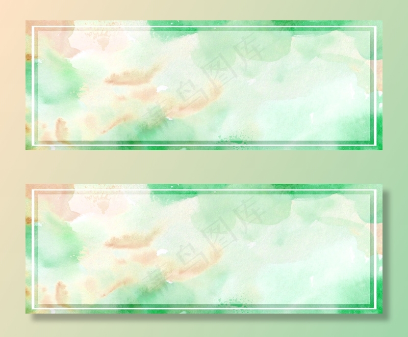 简约边框创意合成背景