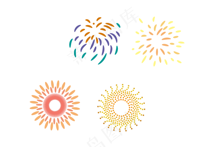 节日燃放烟花