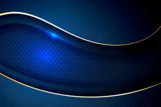 优雅的深色壁纸，金色细节