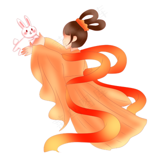 中秋节奔月嫦娥