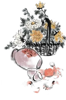 重阳节菊花酒水 重阳节菊花酒水