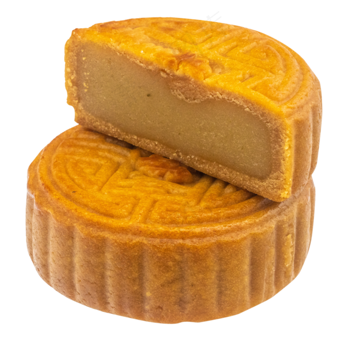 黄色莲蓉月饼