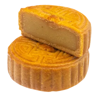 黄色莲蓉月饼