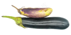 两个蔬菜食材