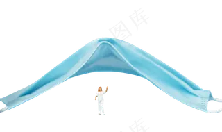 微缩创意口罩疫情