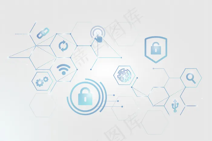 网络安全概念eps,ai矢量模版下载