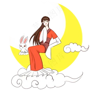 奔月玉兔嫦娥 奔月玉兔嫦娥