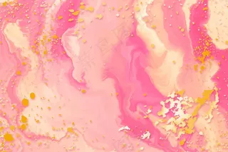 液体大理石背景金飞溅