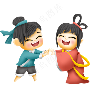 欢乐的牛郎织女元素