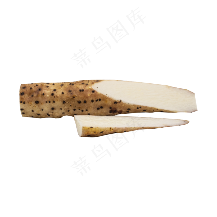 切开食材山药
