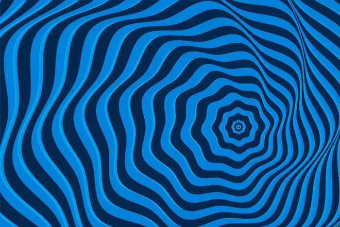 迷幻性视错觉背景eps,ai矢量模版下载