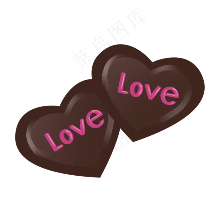情人节巧克力(2000X2000(DPI:300))psd模版下载