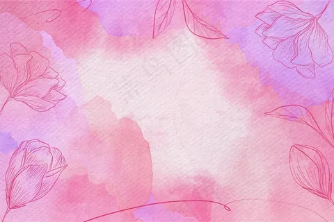 粉彩水彩背景