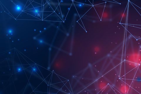 梯度网络连接背景