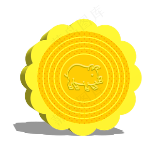 2019年猪年月饼可商用元素