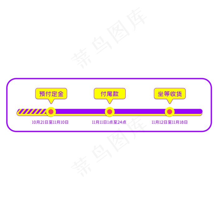 双十一促销预售进度条(2000X2000(DPI:300))psd模版下载