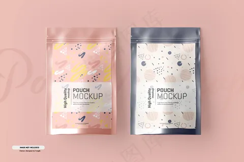 食品补充袋包装模型样机