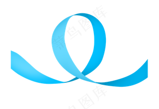 七夕情人节爱情彩带装饰免抠png