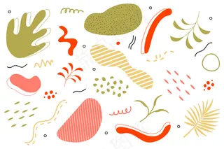 抽象有机形状屏幕保护程序