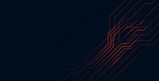 数字红色线路技术背景设计