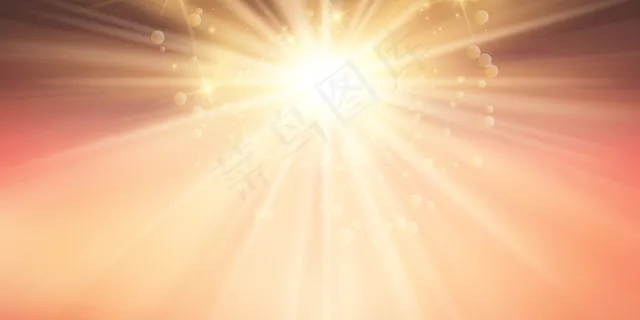 夏光主题设计背景