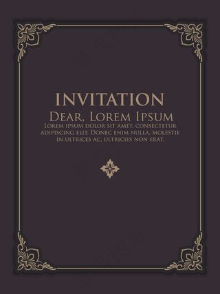 复古风格框架卡