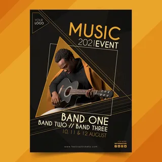 2021年音乐活动海报