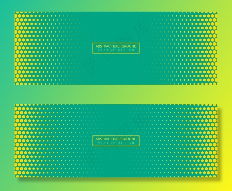 抽象虚线横幅banner背景eps,ai矢量模版下载