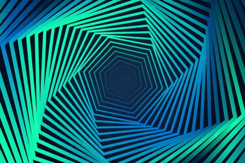 充满活力的幻觉效果背景