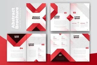 宣传册模板布局