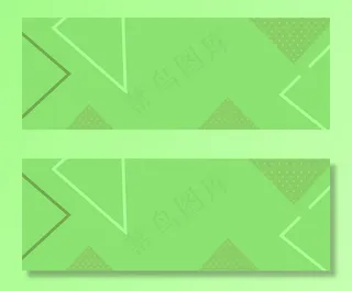 相机几何促销季绿色banner