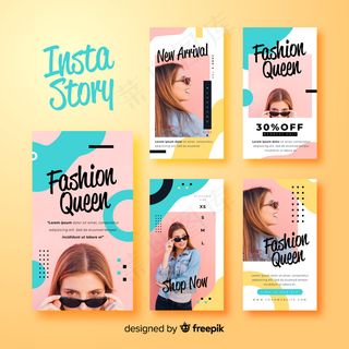 抽象模板故事模板