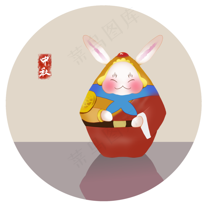 玩兔儿爷中秋习俗