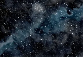 抽象水彩星空背景