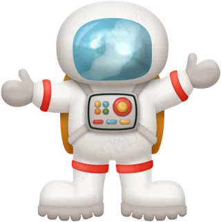 宇航员免扣png 