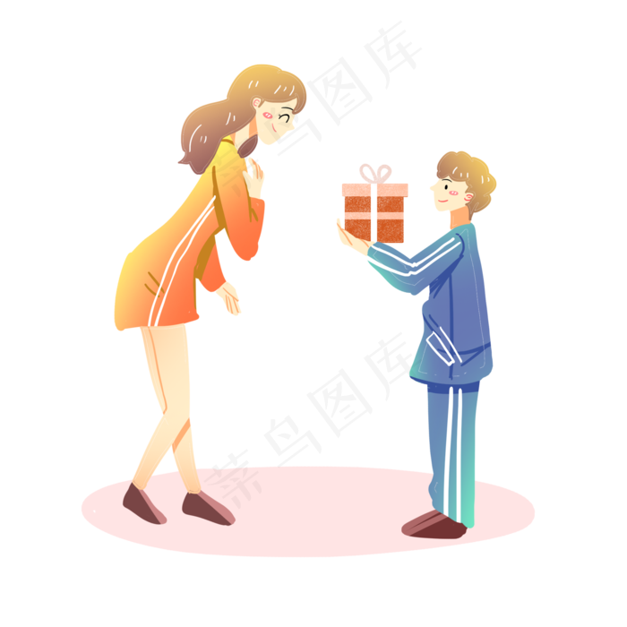 教师节学生送礼物素材