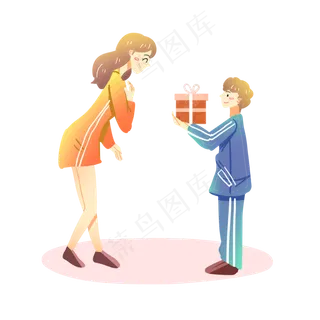 教师节学生送礼物素材