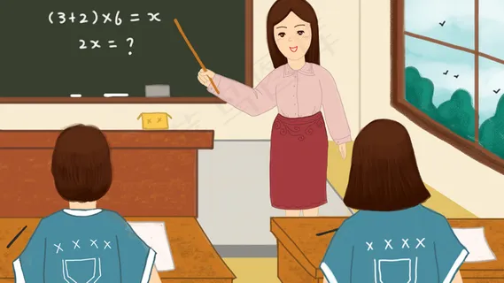 上学季上课学生新学期老师讲课 上学季上课学生新学期老师讲课